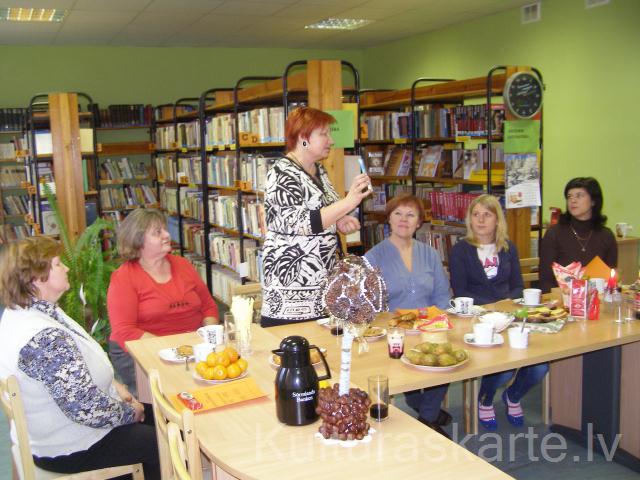 Viesojas Salacgrīvas novada bibliotekāri